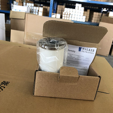 英國(guó)WALKER不銹鋼高壓過濾器濾芯HP710X1還有25μm、5μm、0.01μm和活性炭濾芯
